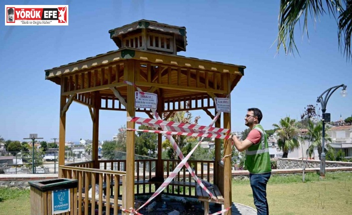 Kuşadası Belediyesinin temizlik çalışanlarından çevreye duyarlılık çağrısı