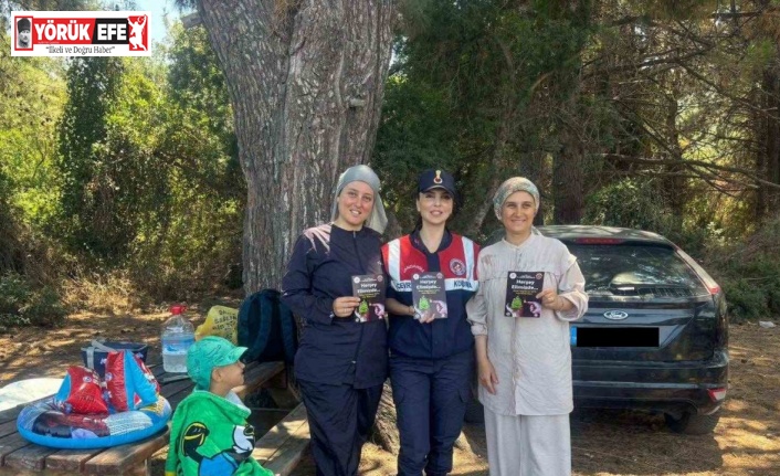 Vatandaşlar orman yangınlarına karşı bilgilendirildi