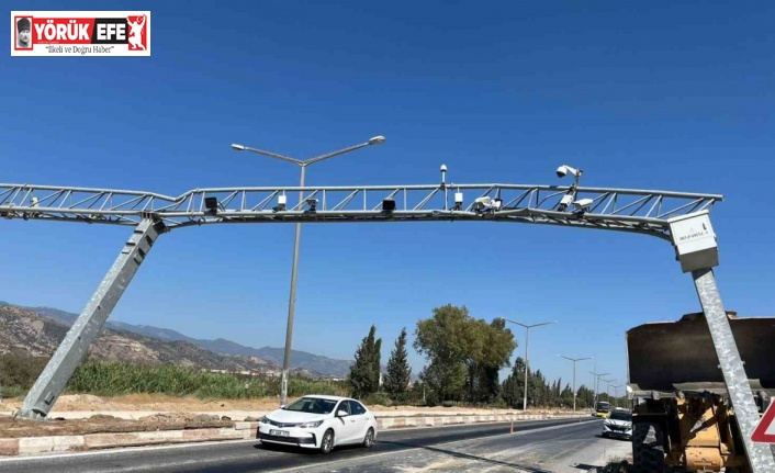 Açık unutulan damper, PTS direğine çarptı