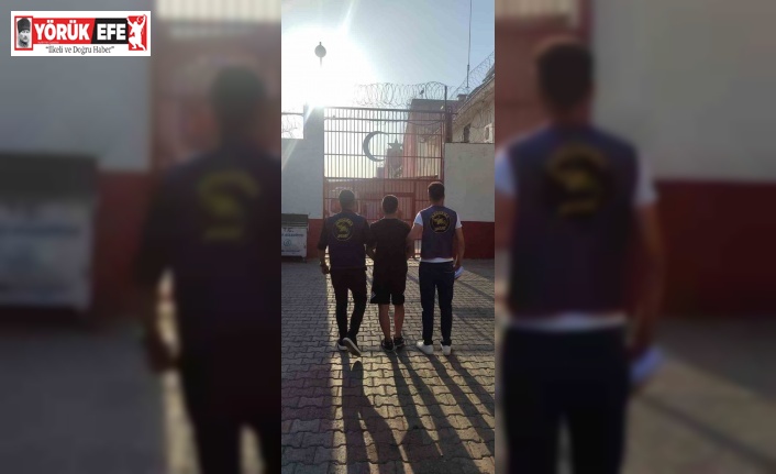 Aranan şahıs operasyonla yakalandı