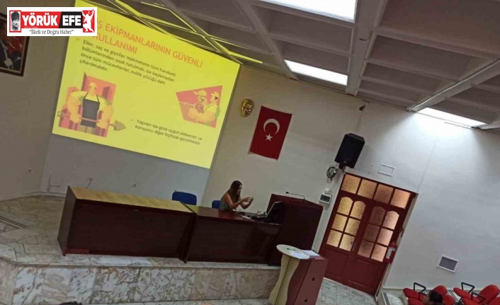 Aydın Devlet Hastanesi’nde yeni personele iş sağlığı ve güvenliği eğitimi