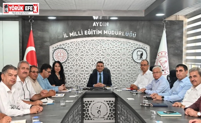 Aydın’da 2025-2026 eğitim öğretim yılı hazırlık toplantısı yapıldı