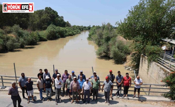 Aydın’da çiftçilerin su eylemi
