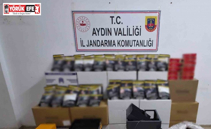 Aydın’da kaçak tütün operasyonu