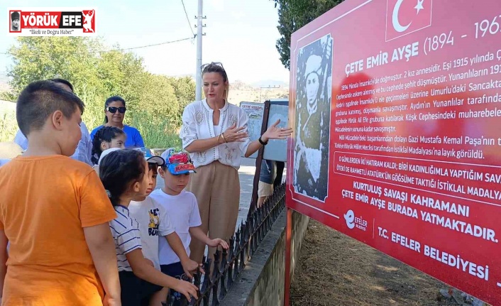 Aydınlı minikler Milli Mücadele kahramanlarını tanıdı