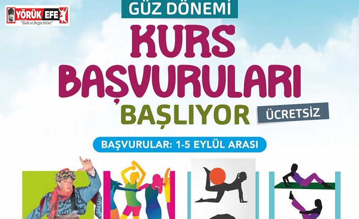 BAŞKAN YETİŞKİN DUYURDU:“EFELER’DE ZUMBA, PİLATES VE HALK  OYUNLARI KURSLARI BAŞLIYOR”