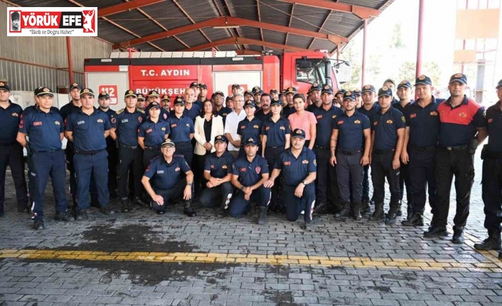 Başkan Çerçioğlu ateş savaşçıları ile bir araya geldi