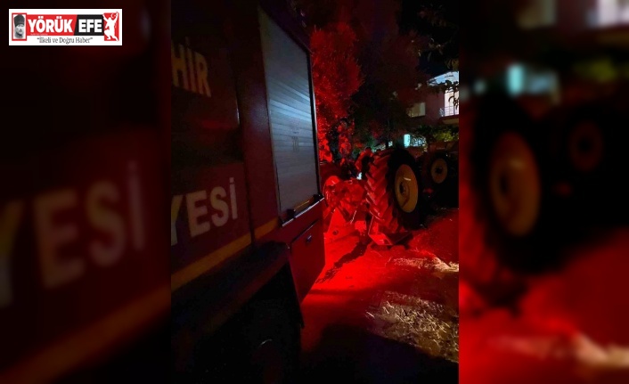 Bozdoğan’da traktör devrildi: 1 ölü