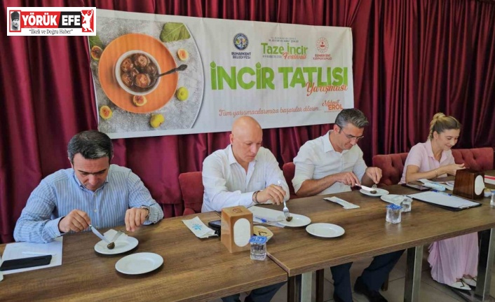 Buharkent’te taze incirli tatlılar yarıştı