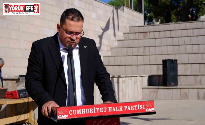 CHP Kuyucak İlçe başkanı görevden alındığını duyurdu