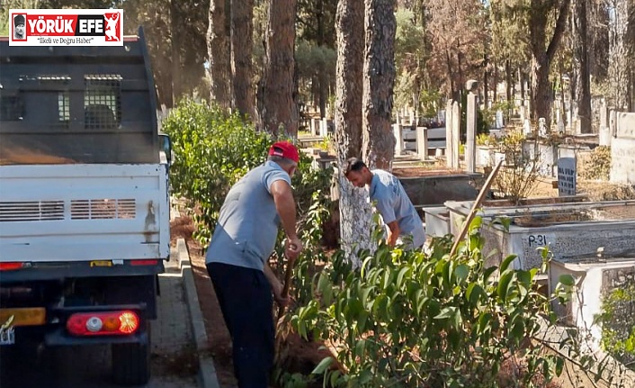 Efeler Belediyesi’nden Tellidede Mezarlığı'nda Kapsamlı Bakım Ve Onarım Çalışması