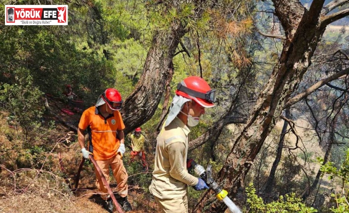 Ekipler zamanla yarıştı, önce alevlere sonra köylülerin yüreklerine su serptiler