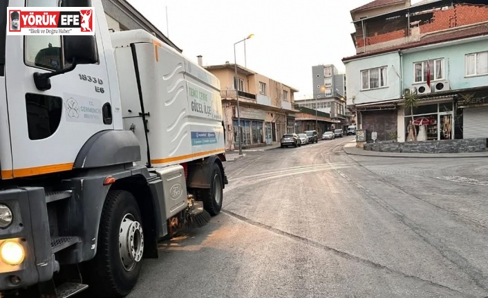 Germencik’te temizlik ve bakım çalışmaları sürüyor