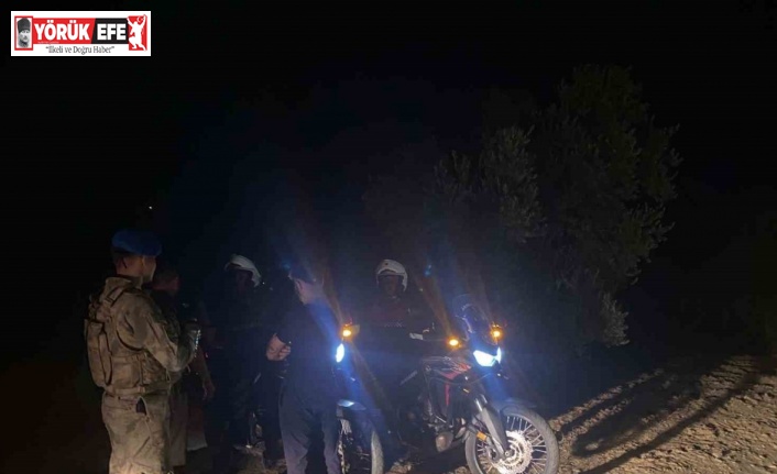 Jandarma ekipleri incir hırsızlarını suçüstü yakaladı