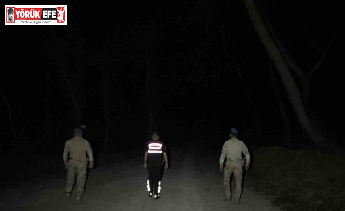 Jandarmadan tarlalarda hırsızlığa karşı nöbet