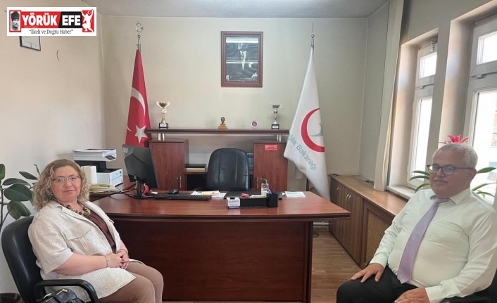 Kaymakam Doğru sağlık çalışanlarıyla bir araya geldi