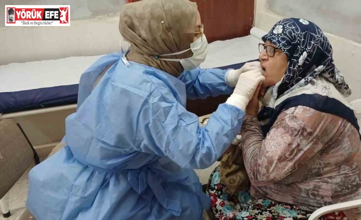 Kocagür’de diş taraması yapıldı