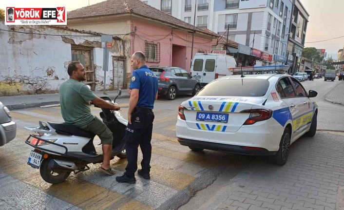 Köşk’te araçlar denetlendi, kurallara uymayan sürücüler cezadan kaçamadı