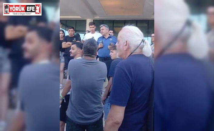 Kuşadası Vav Otel çalışanları alacaklarının verilmediği gerekçesiyle eylem başlattı