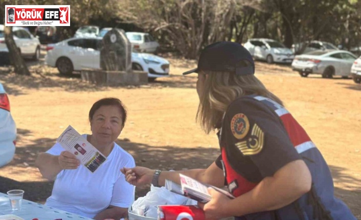 Milli Park ziyaretçilerine KADES bilgilendirmesi