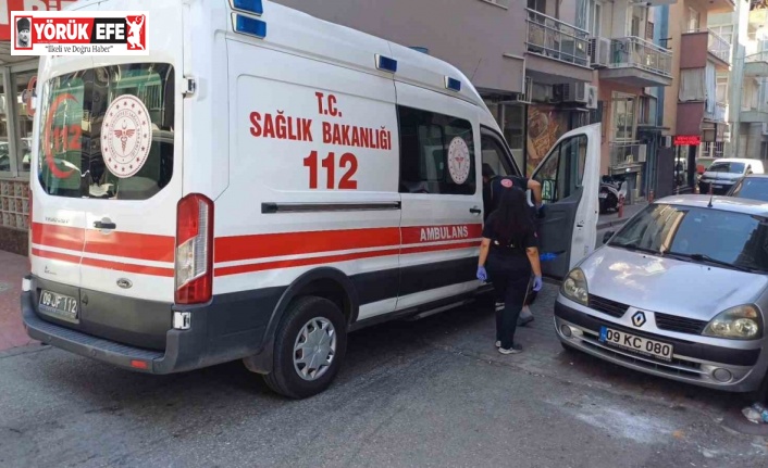 Motosikletten düşen sürücü yaralandı