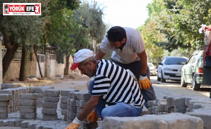 Nazilli Belediyesi altyapı sonrası deforme olan yolları yeniliyor