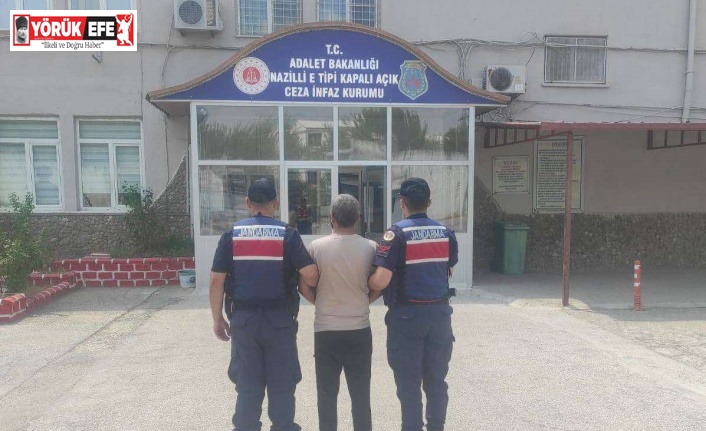 Nazilli’de 7 yıl hapis cezası ile aranan şahıs yakalandı