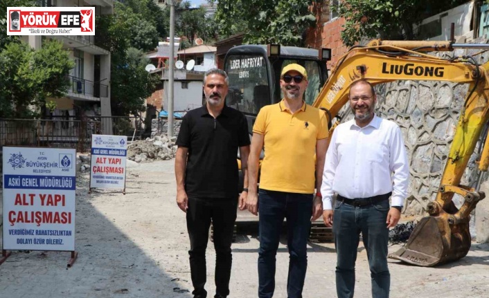 Savuca Mahallesi’ndeki sorununa ASKİ kalıcı çözüm getiriyor