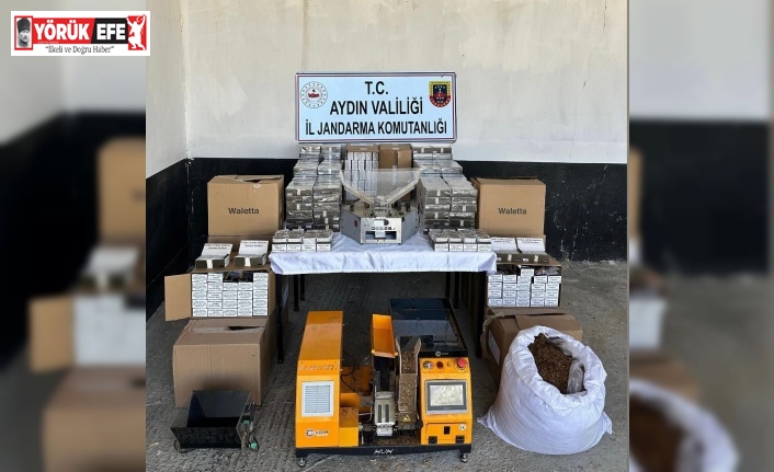 Söke’de kaçak tütün operasyonu