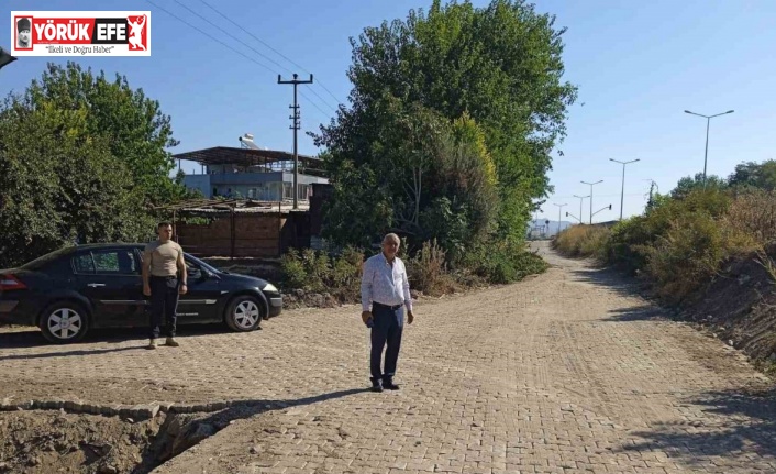 Sultanhisar’da yıllardır beklenen menfez köprü çalışması tamamlandı