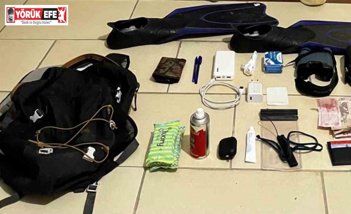 Yüzerek Yunanistan’a geçmek istedi jandarmadan kaçamadı