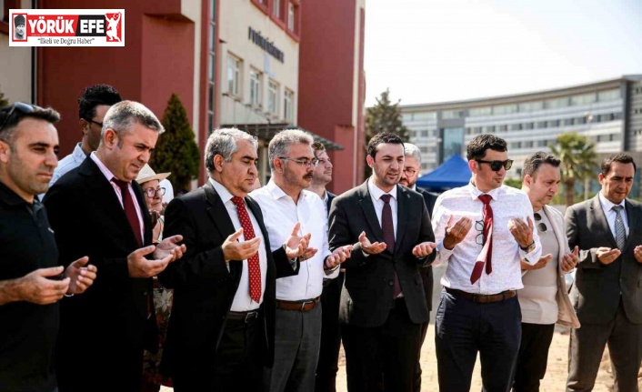 ADÜ Hastanesi Yeni Poliklinik ve Laboratuvar Binası Temel Atma Töreni gerçekleştirildi