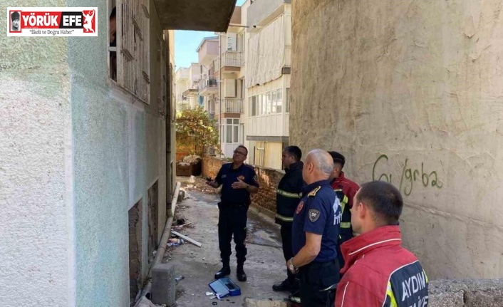 Apartmanların arasından yükselen dumanlar ekipleri harekete geçirdi