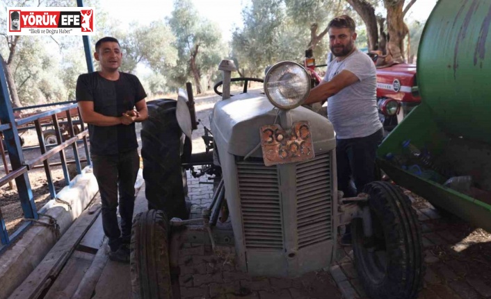 Ata yadigarı traktör 77 yıldır çalışıyor