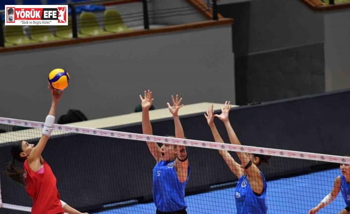 Aydın Büyükşehir Belediyespor, sezonun ilk provasını THY karşısında yaptı