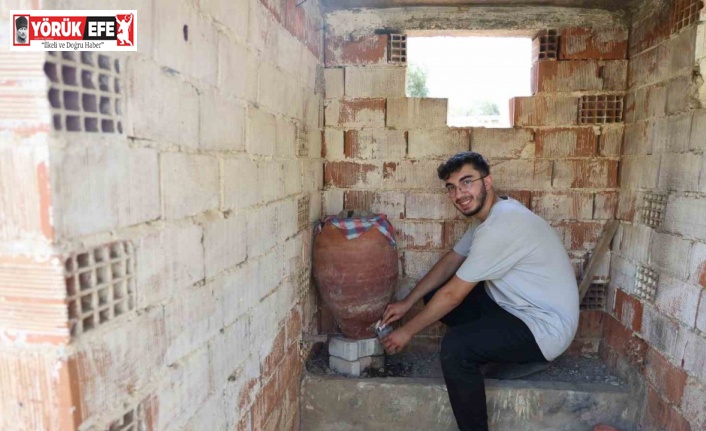 Aydın Dağları’nda susayanlar bu hayırla susuzluğunu gideriyor