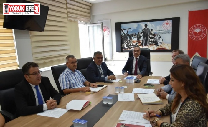 Aydın İl Tarım Müdürlüğü’nde yol haritası belirlendi