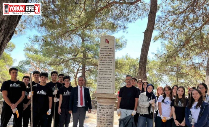 Aydın Sosyal Bilimler Lisesi öğrencilerinden örnek davranış