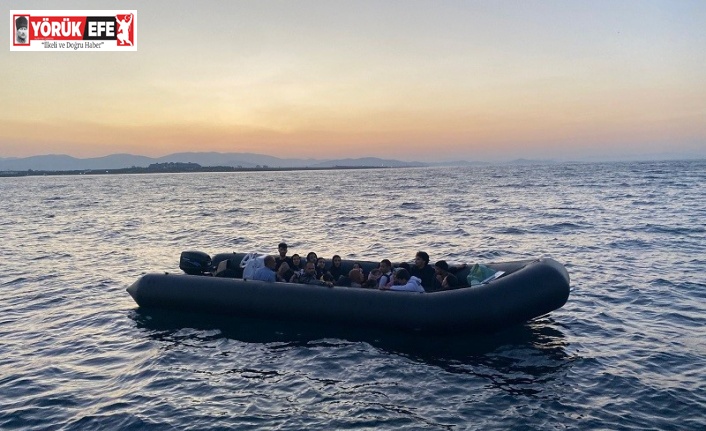 Aydın’da 20 düzensiz göçmen kurtarıldı