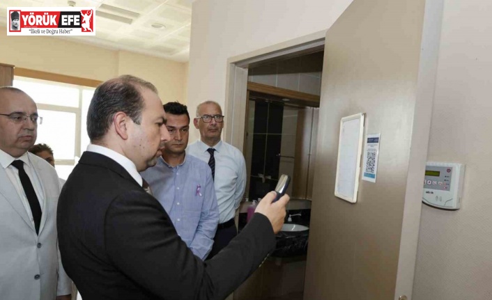 Aydın’da hastanelerde QR kod ile dijital temizlik dönemi başladı