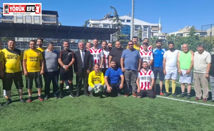 Aydın’da imamlar yeşil sahada buluştu