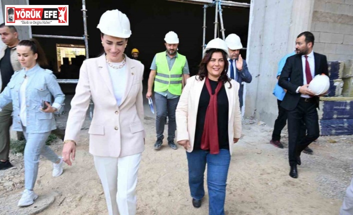 Aydın’da Kapalı Spor Salonu inşaatı hızla sürüyor