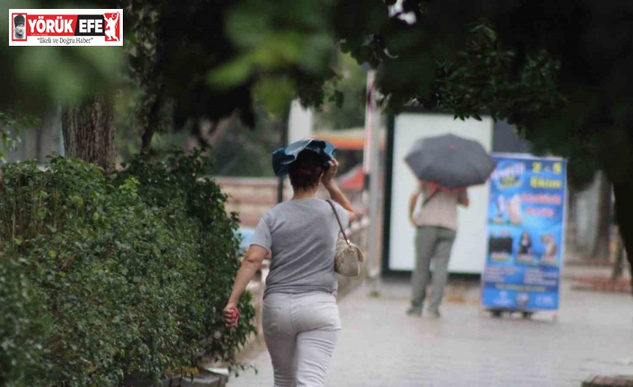 Aydın’da sağanak yağış etkili oldu