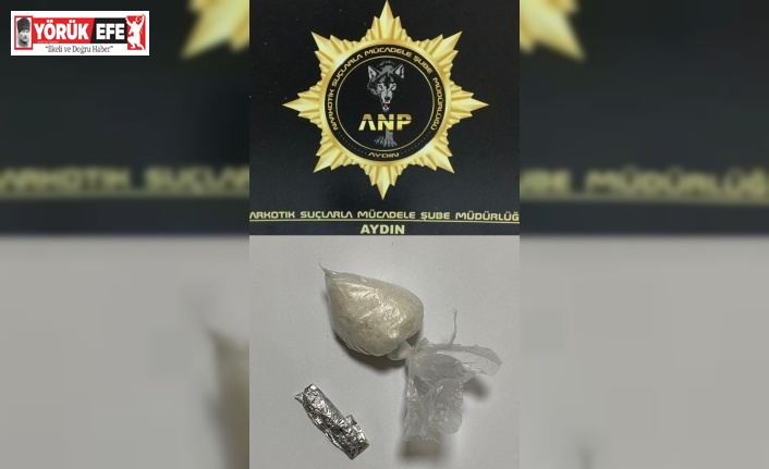 Aydın’da uyuşturucu operasyonu: 1 tutuklama