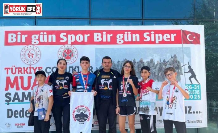 Aydınlı Muaythaiciler Türkiye Şampiyonası’ndan madalyalarla döndü