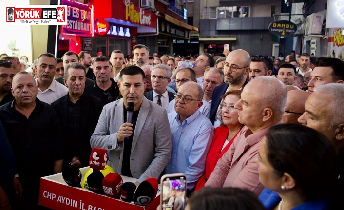 BAŞKAN ÖMER GÜNEL: “CHP GRUBU’NUN İRADESİ AYDIN'A HİZMET İÇİNDİR”