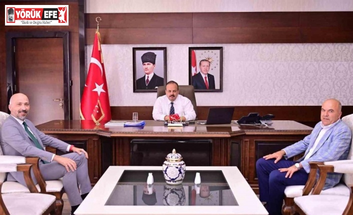 Başkan Arıkan, Vali Canbolat ile bir araya geldi