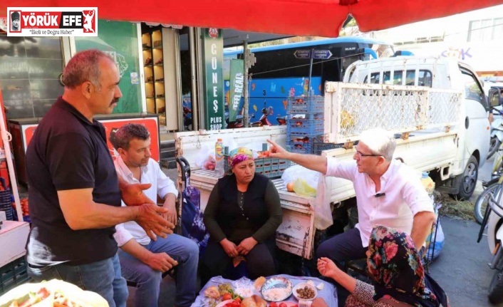 Başkan Tetik, vatandaşlarla bir araya geldi