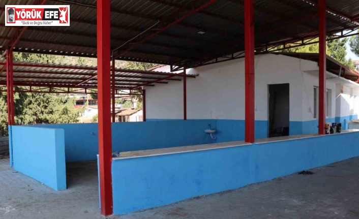 Bozdoğan Belediyesi sosyal tesislerde yenileme çalışmalarına devam ediyor