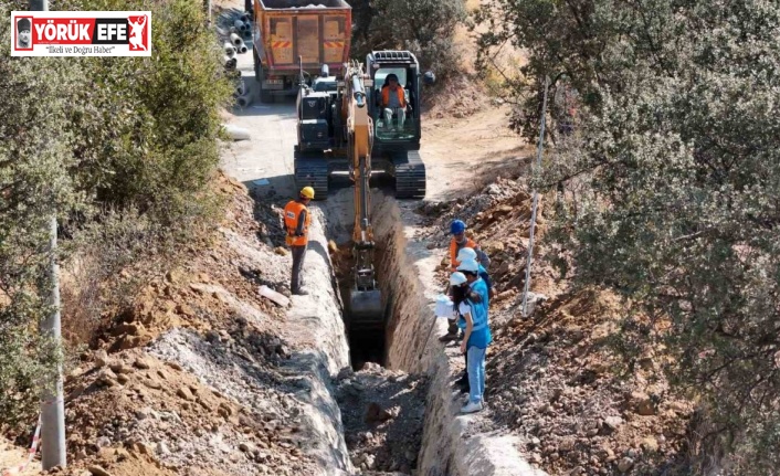 Çine’de 7 milyonluk altyapı yatırımı için start verildi
